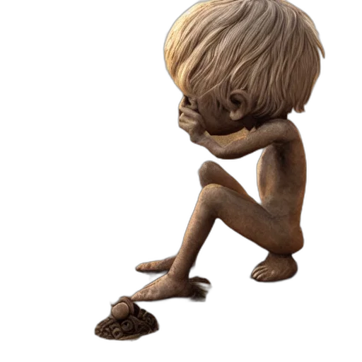 creature, hair, animal, face transparent PNG cut-out