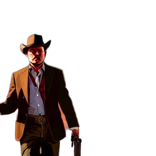 weapon, jacket, staff, concept art transparent PNG cut-out