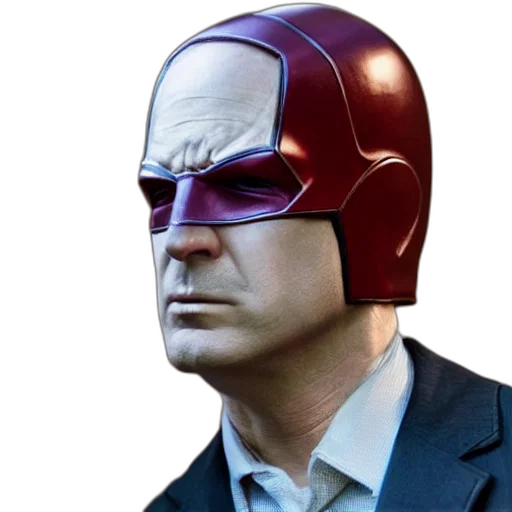 mask, robot, face, 3d render transparent PNG cut-out