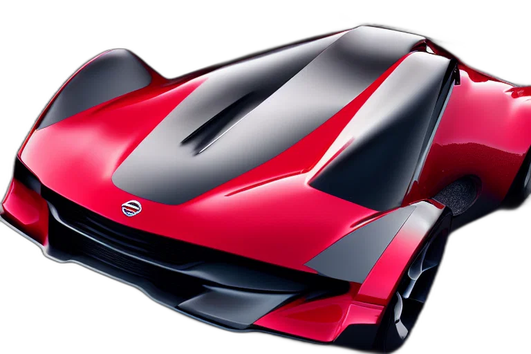 car, 3d render, photorealistic, concept art transparent PNG cut-out