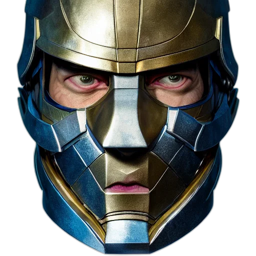 mask, face, robot, concept art transparent PNG cut-out