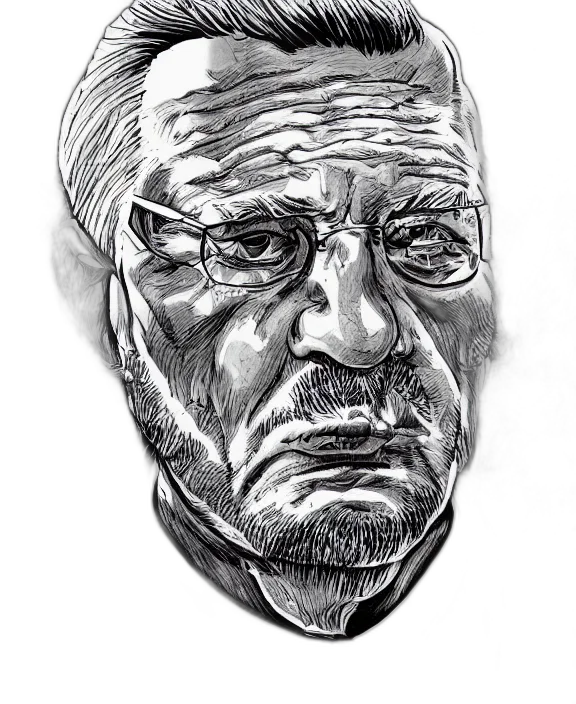 face, staff, mask, pencil sketch transparent PNG cut-out