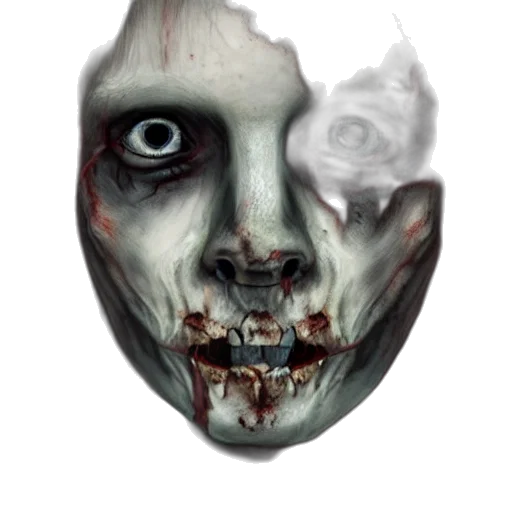 mask, face, creature, staff transparent PNG cut-out