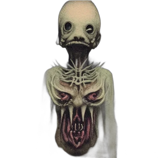 mask, creature, face, staff transparent PNG cut-out
