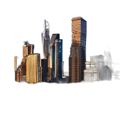 building, furniture, 3d render, concept art transparent PNG cut-out