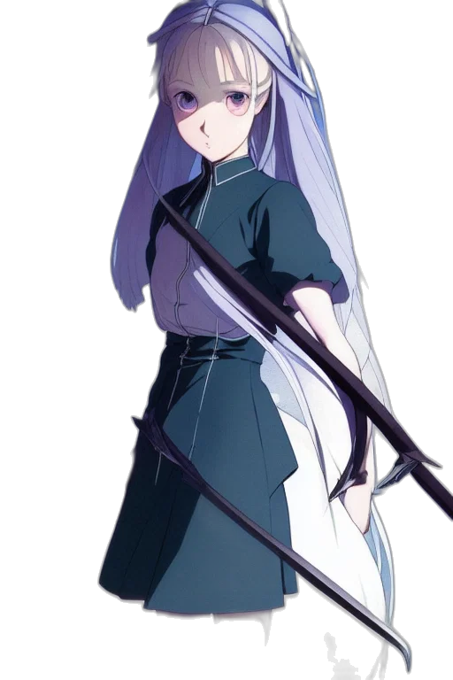staff, sword, weapon, dress transparent PNG cut-out