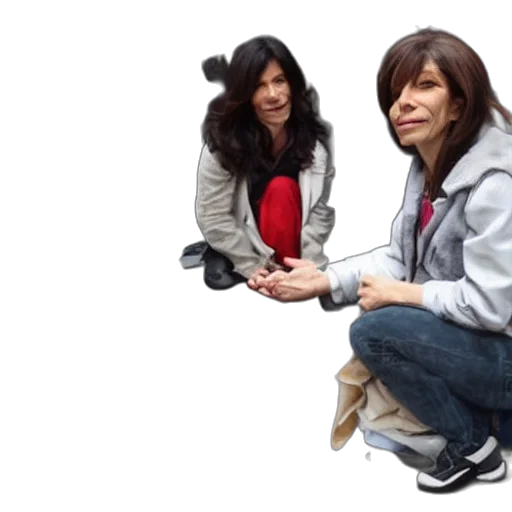 3d render, homeless, anne, hidalgo transparent PNG cut-out