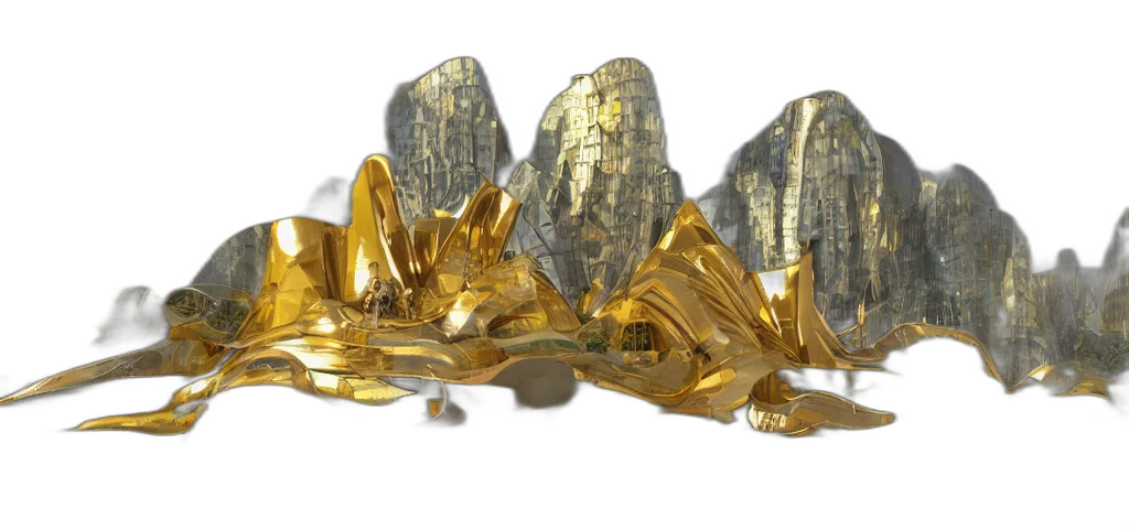 jewelry, crown, 3d render, concept art transparent PNG cut-out