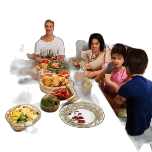 food, 3d render, photorealistic, concept art transparent PNG cut-out