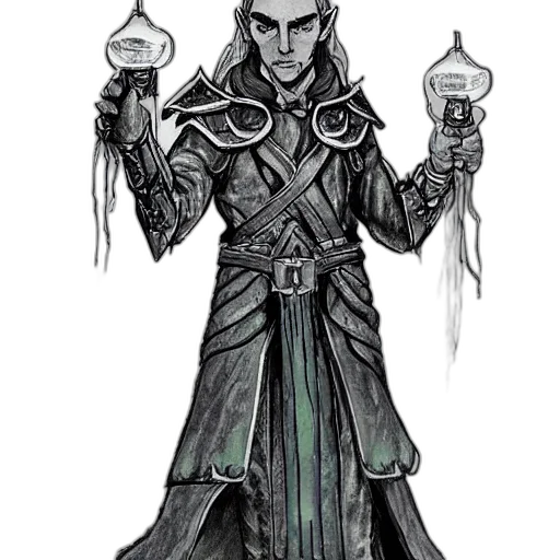 staff, concept art, fantasy art, comic book art transparent PNG cut-out