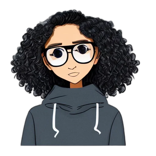 hair, staff, jacket, face transparent PNG cut-out