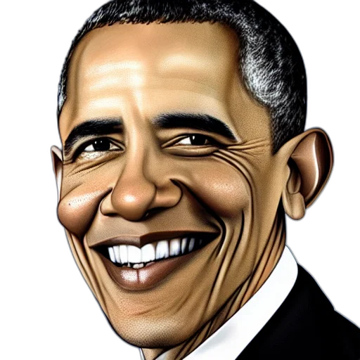 face, photorealistic, cartoon, 3d render transparent PNG cut-out