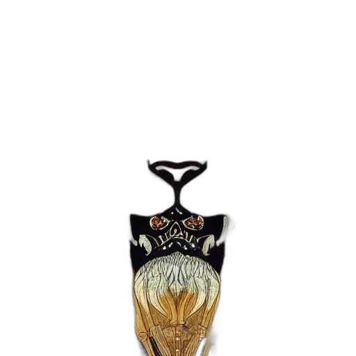 bottle, jewelry, crown, dress transparent PNG cut-out
