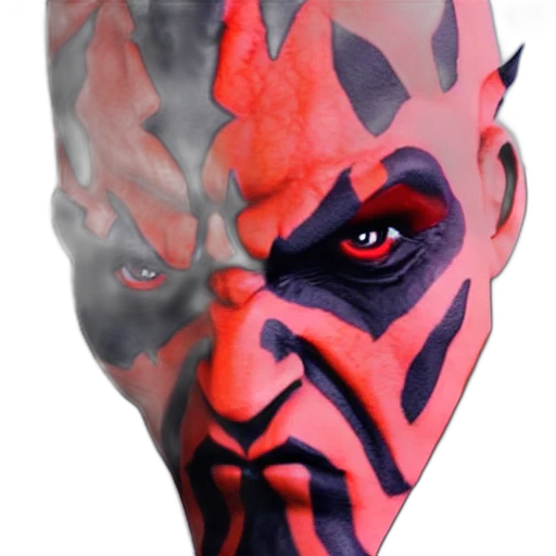 mask, face, creature, staff transparent PNG cut-out