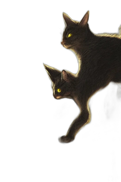 animal, concept art, photorealistic, 3d render transparent PNG cut-out