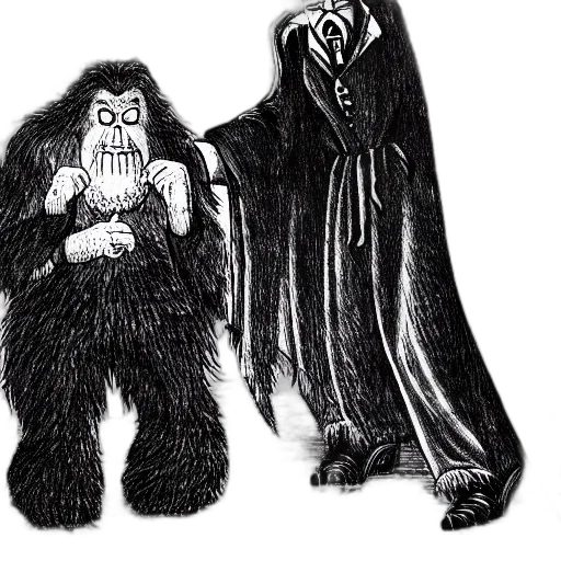 creature, mask, concept art, comic book art transparent PNG cut-out