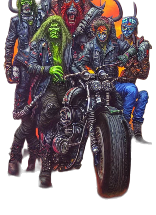 jacket, creature, concept art, comic book art transparent PNG cut-out