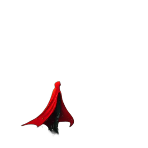umbrella, hat, staff, shoes transparent PNG cut-out