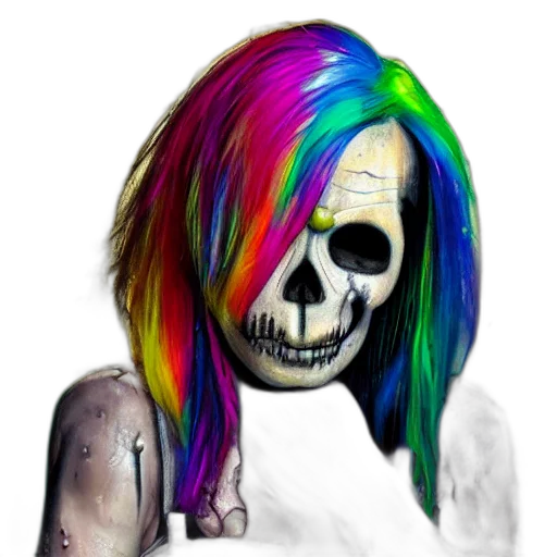 hair, face, photorealistic, fantasy art transparent PNG cut-out