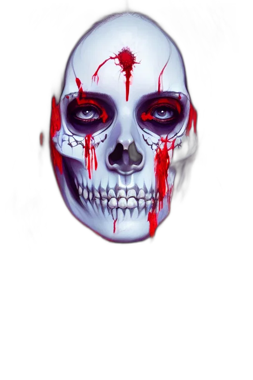face, mask, photorealistic, concept art transparent PNG cut-out