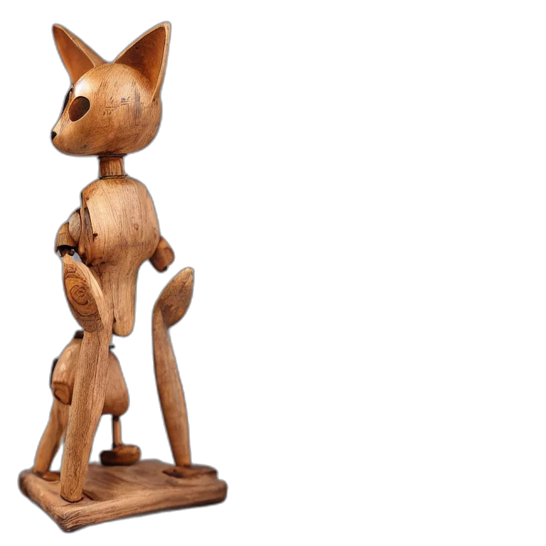 furniture, staff, animal, 3d render transparent PNG cut-out
