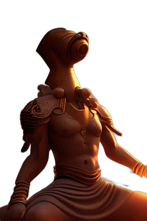 robot, sword, mask, weapon transparent PNG cut-out