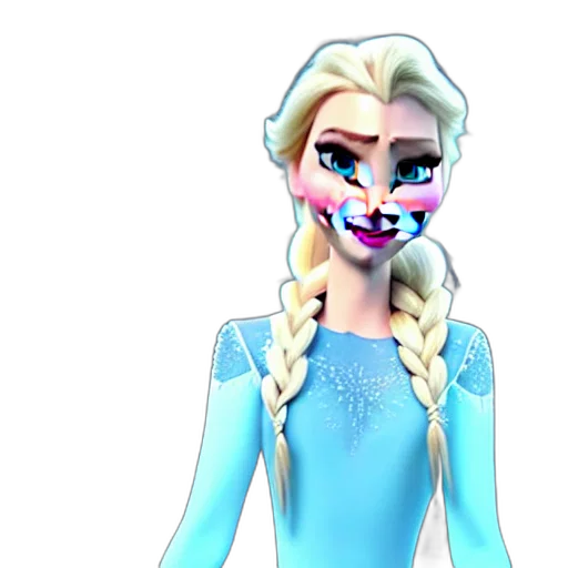 mask, 3d render, cartoon, concept art transparent PNG cut-out