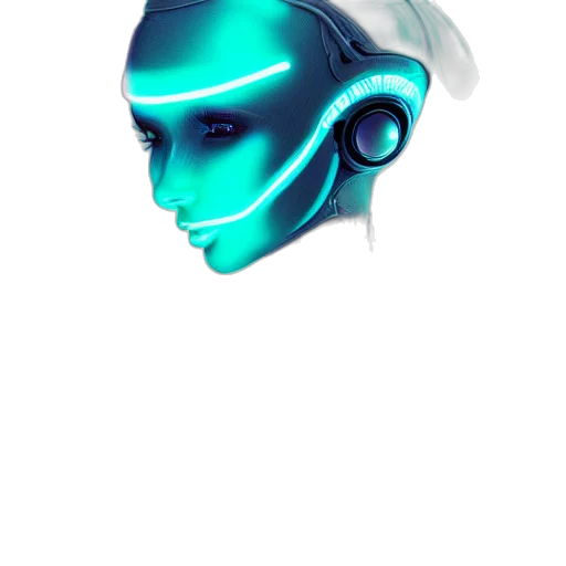 robot, mask, face, creature transparent PNG cut-out