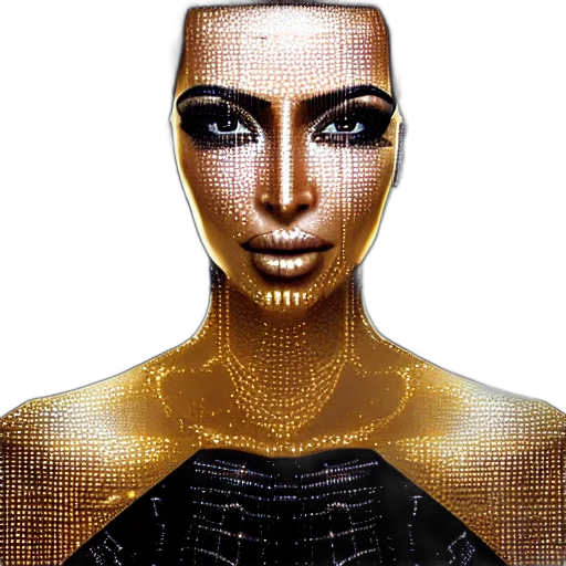 robot, face, mask, jewelry transparent PNG cut-out