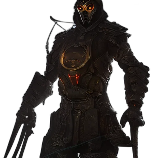 mask, staff, sword, weapon transparent PNG cut-out