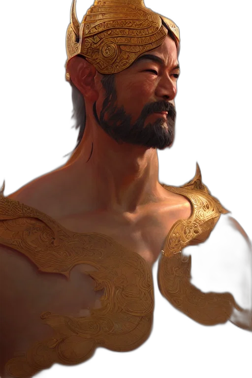 mask, face, crown, staff transparent PNG cut-out