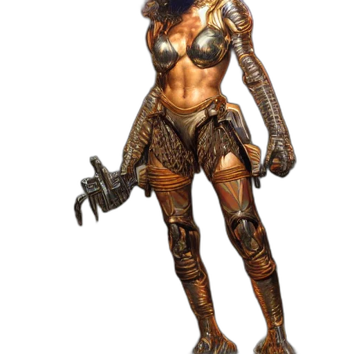 robot, weapon, concept art, fantasy art transparent PNG cut-out