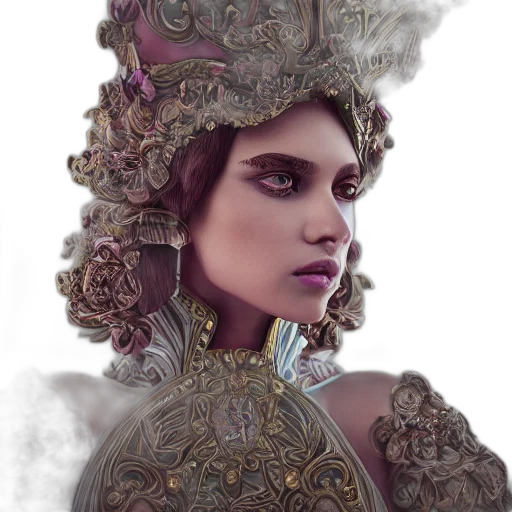crown, jewelry, mask, face transparent PNG cut-out