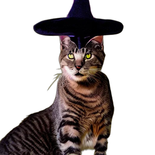 hat, animal, staff, creature transparent PNG cut-out