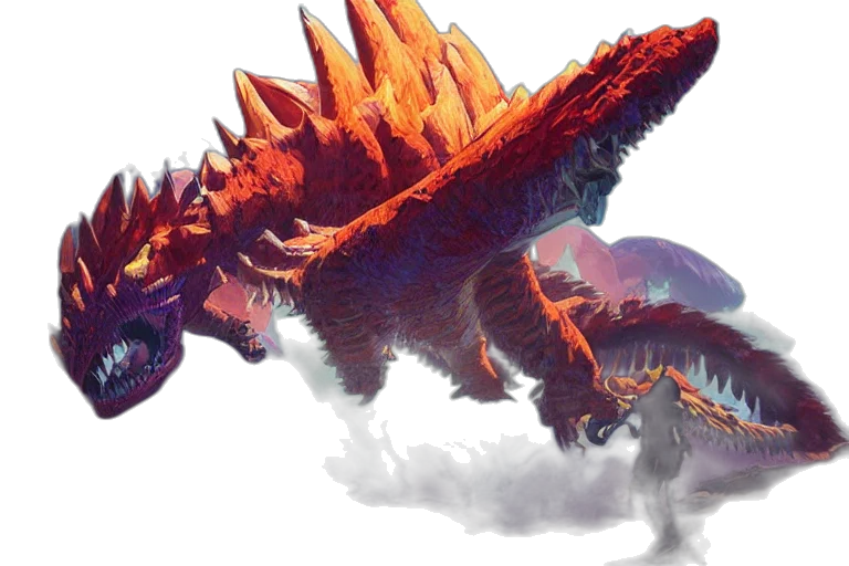 dragon, creature, weapon, animal transparent PNG cut-out