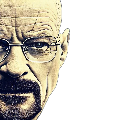 face, photorealistic, comic book art, cartoon transparent PNG cut-out