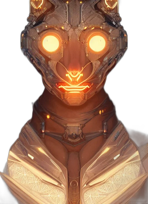 robot, mask, face, creature transparent PNG cut-out
