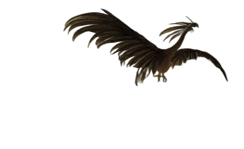 animal, dragon, staff, creature transparent PNG cut-out