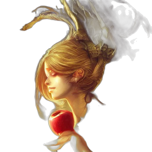 crown, face, mask, fantasy art transparent PNG cut-out
