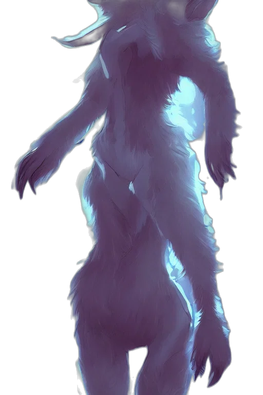 creature, animal, staff, mask transparent PNG cut-out