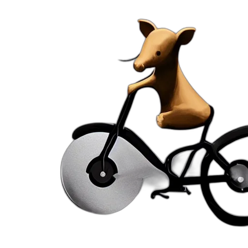 animal, 3d render, concept art, photorealistic transparent PNG cut-out