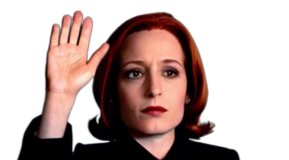 agent, scully, show, files transparent PNG cut-out
