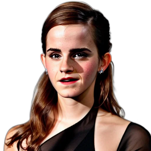 face, dress, hair, jewelry transparent PNG cut-out