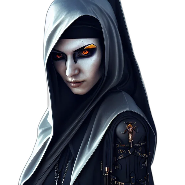 jacket, mask, face, staff transparent PNG cut-out