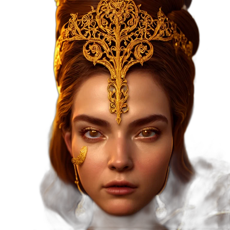 crown, face, mask, jewelry transparent PNG cut-out