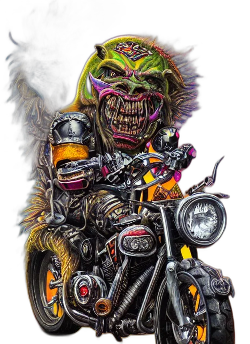 creature, concept art, comic book art, fantasy art transparent PNG cut-out