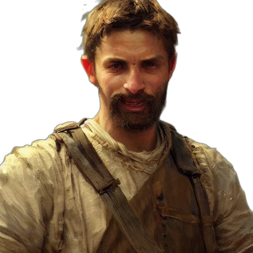 staff, face, weapon, photorealistic transparent PNG cut-out