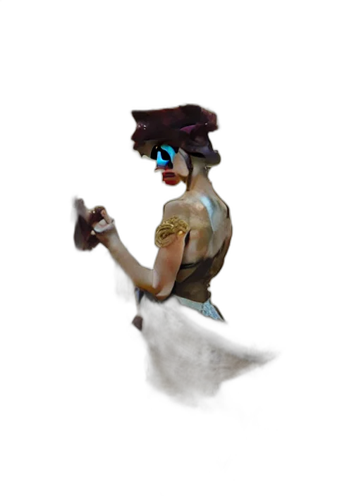 staff, mask, weapon, creature transparent PNG cut-out