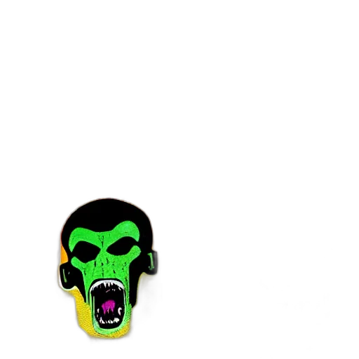 mask, creature, face, pixel art transparent PNG cut-out