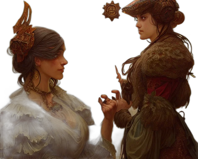 crown, fantasy art, concept art, photorealistic transparent PNG cut-out
